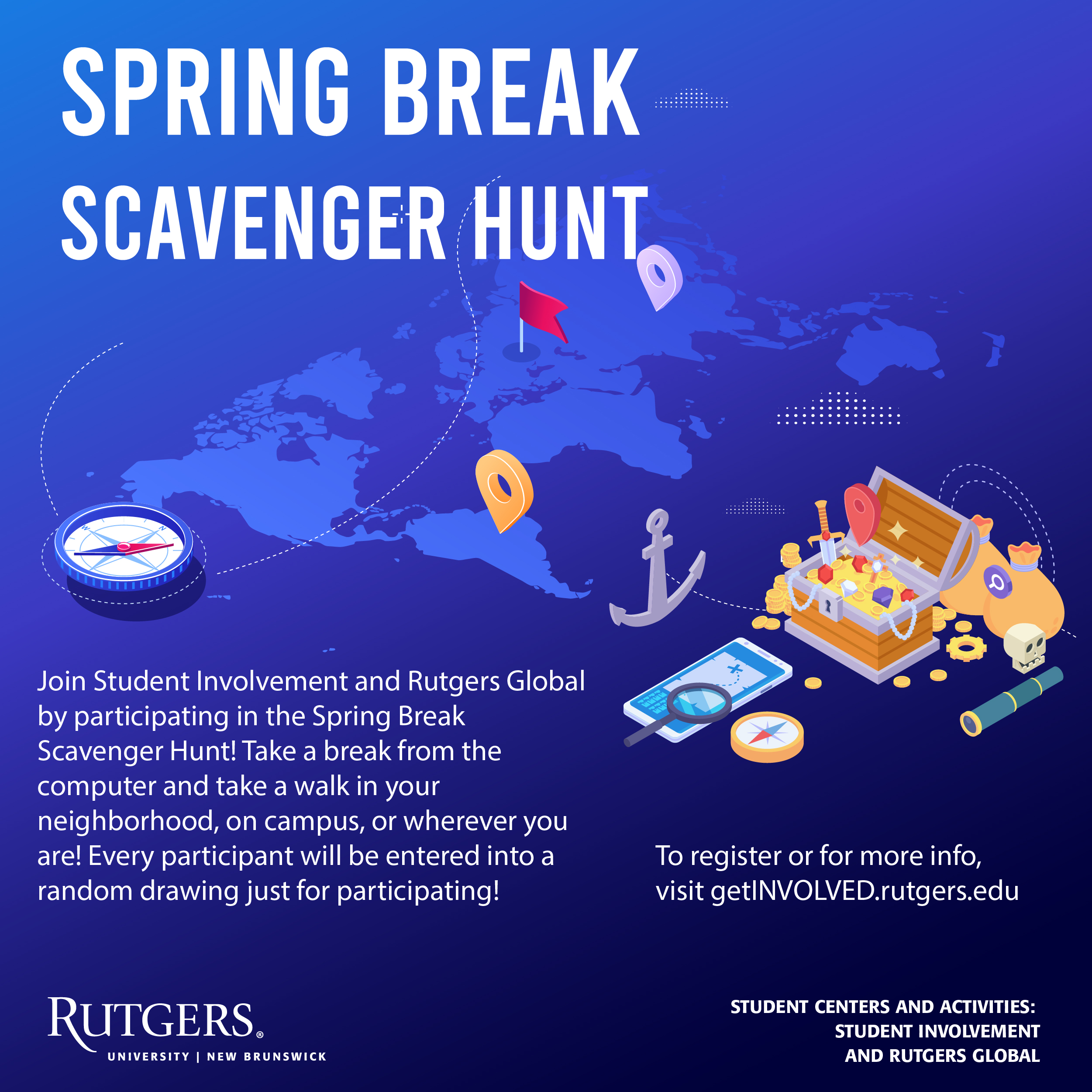Spring Break Scavenger Hunt Rutgers